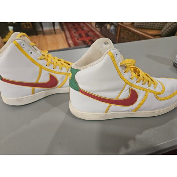 Nike Vandal High Supreme 309427-162 White Yellow Red Men’s 14 main image 7